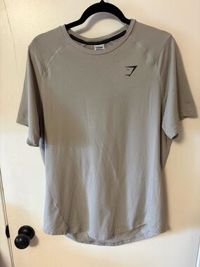 Gymshark Men's Short Sleeve Crew Performance Tee - Grey